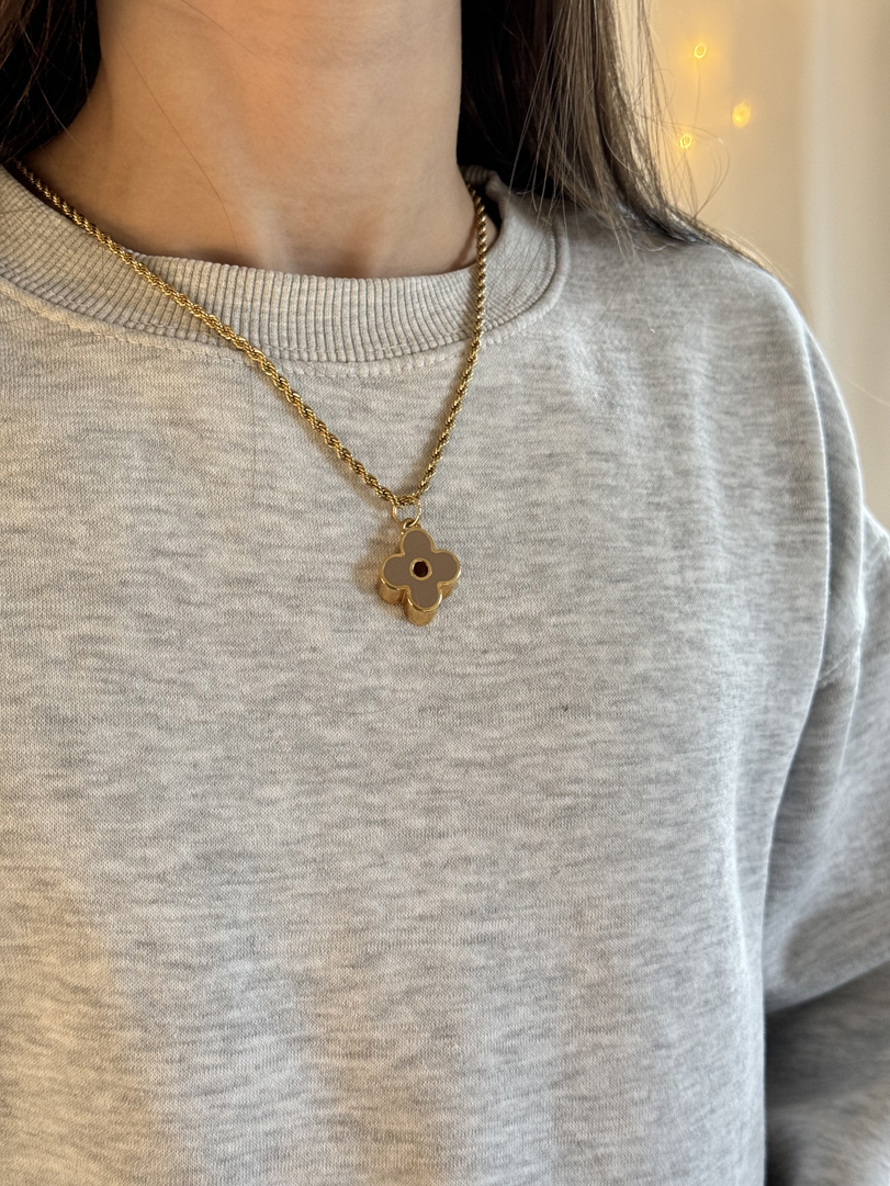 Reworked Louis Vuitton Charm Necklace
