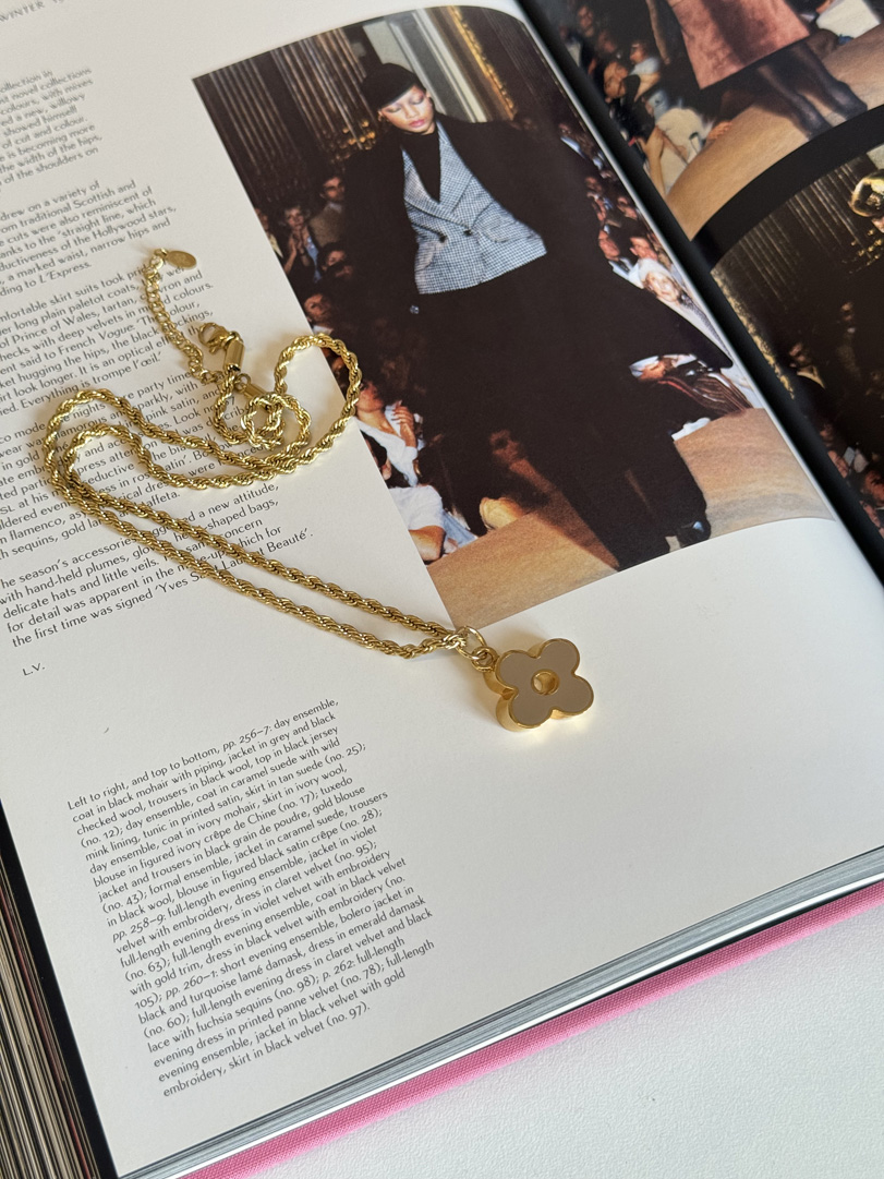 Reworked Louis Vuitton Charm Necklace