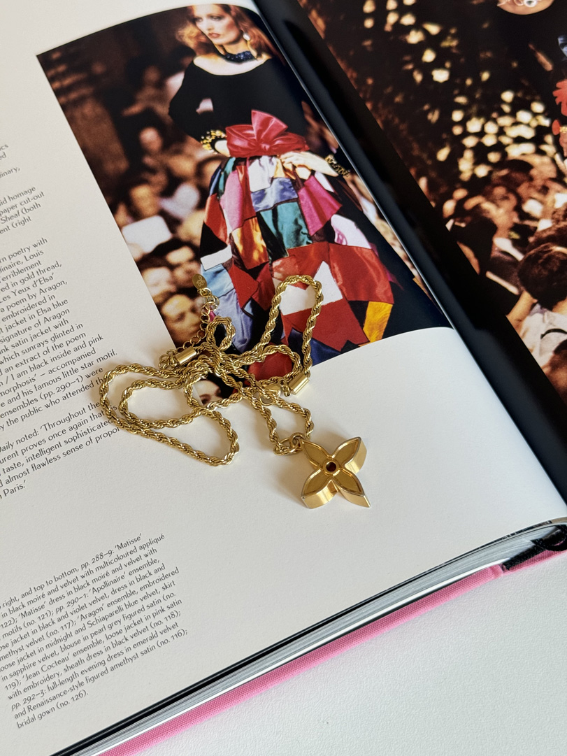 Reworked Louis Vuitton Charm Necklace