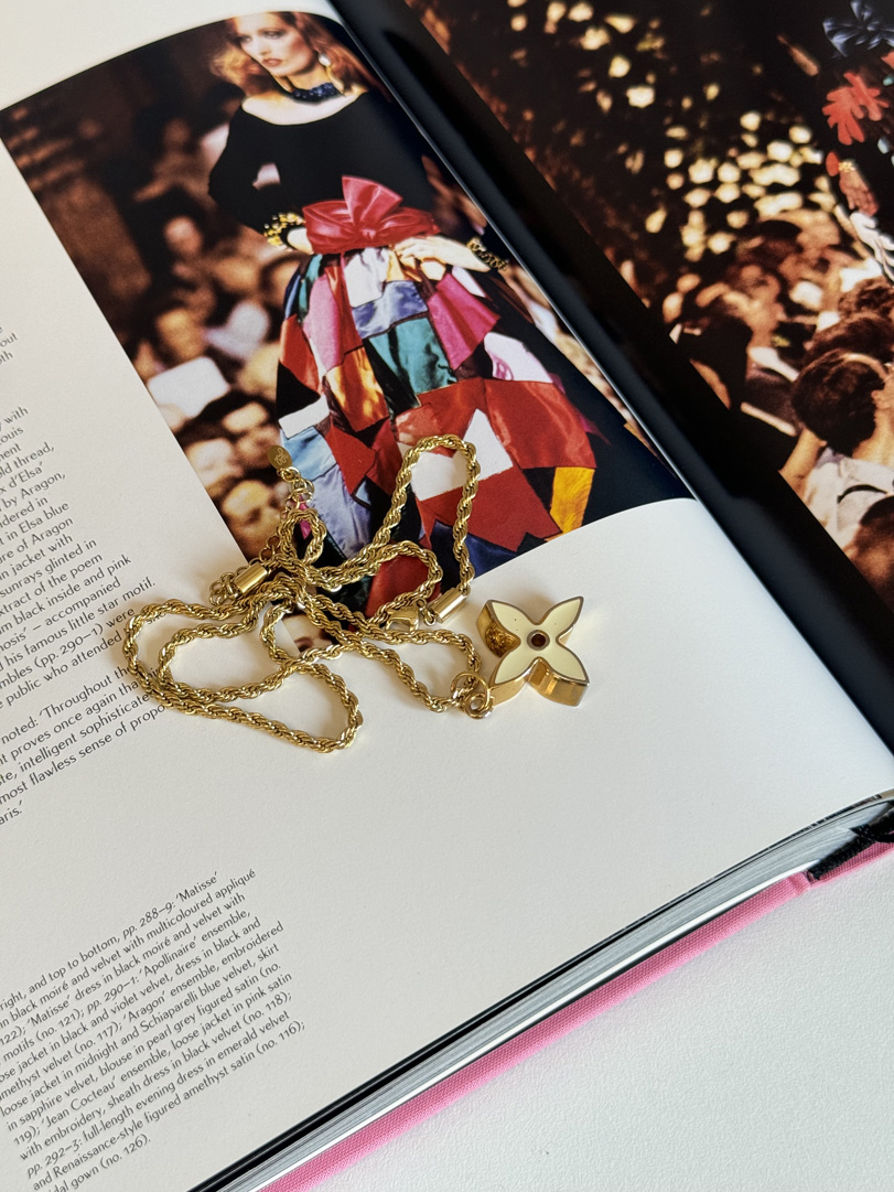 Reworked Louis Vuitton Charm Necklace