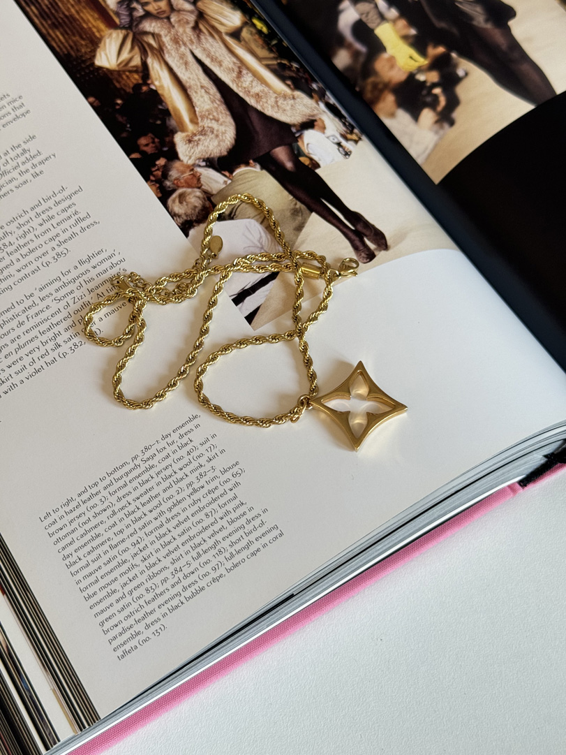 Reworked Louis Vuitton Charm Necklace