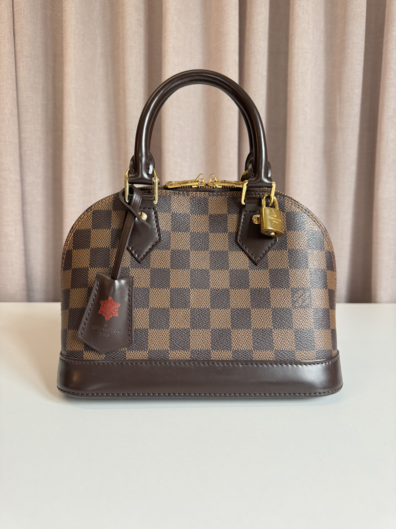 Louis Vuitton Alma BB Damier Ebene Canvas