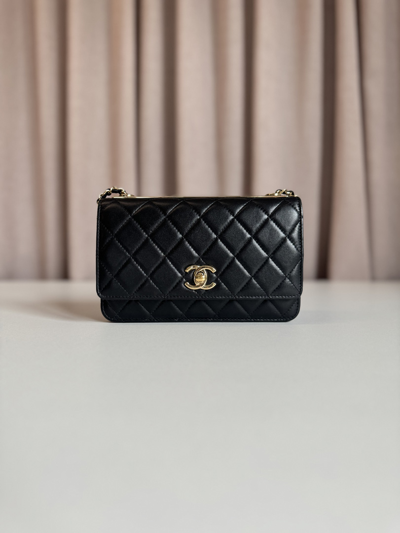 Chanel Trendy CC Portemonnee aan Ketting