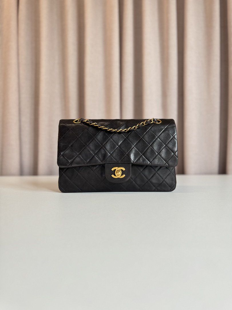 Chanel dubbele flap tas medium