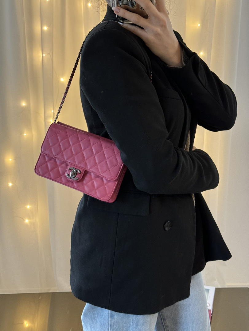 Chanel Pink Crossbody Bag