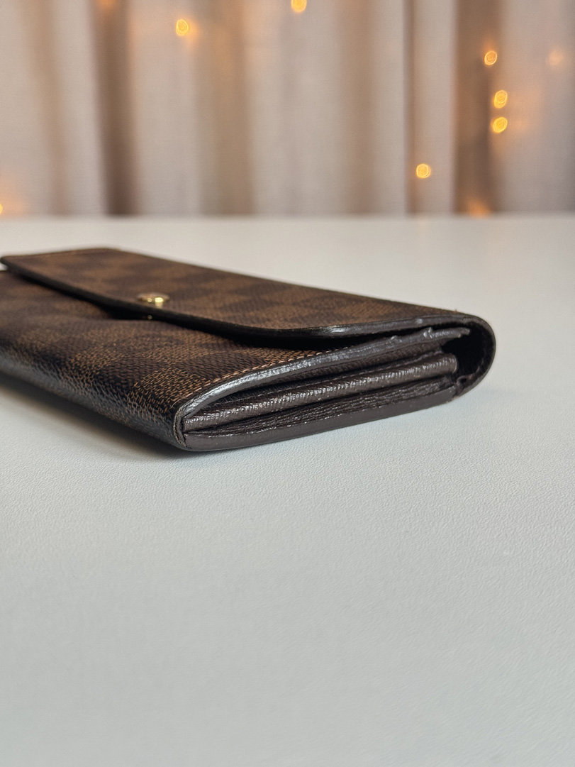 Louis Vuitton Long Wallet Damier Ebene