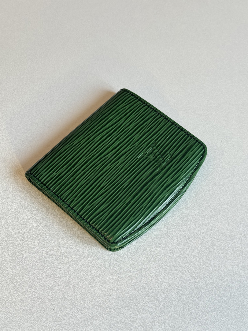 Louis Vuitton Epi Leather Green Coin Purse