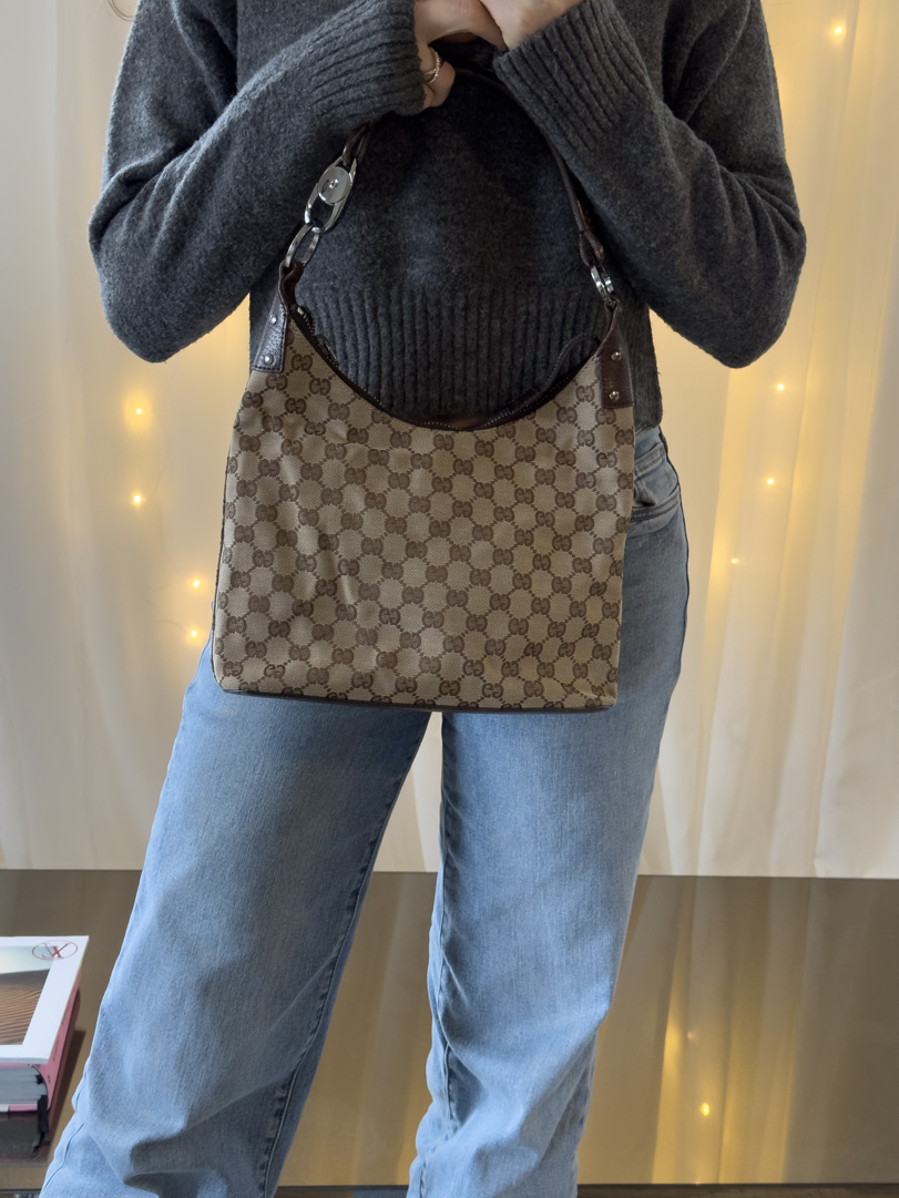 Gucci GG Canvas Shoulder Bag