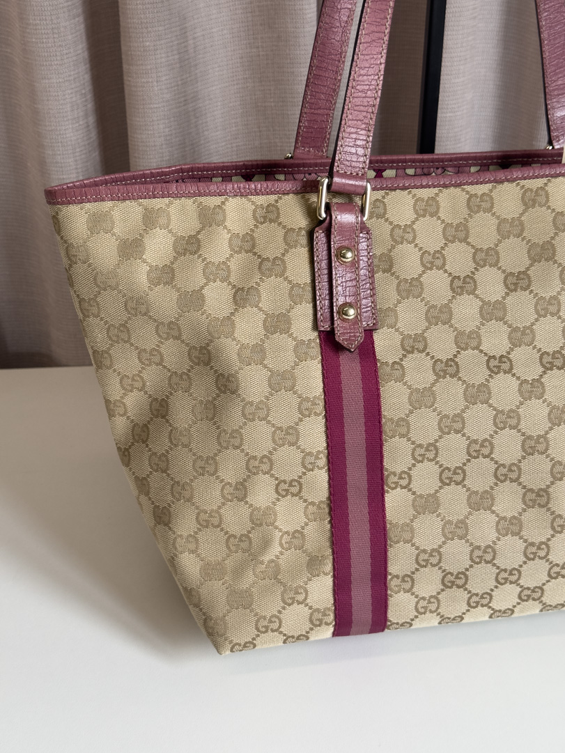 Gucci GG Canvas Jolicoeur Pink Bag - Get Your Designer Bag