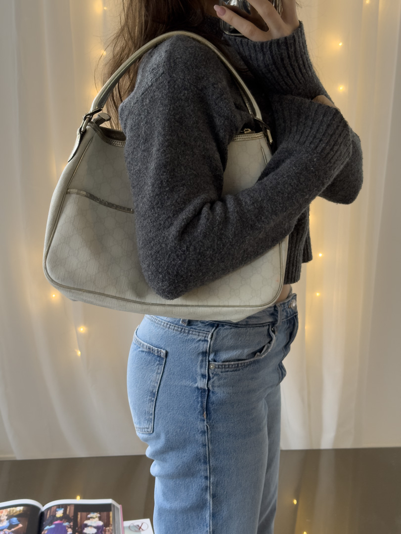 Gucci Supreme Canvas Shoulder Bag