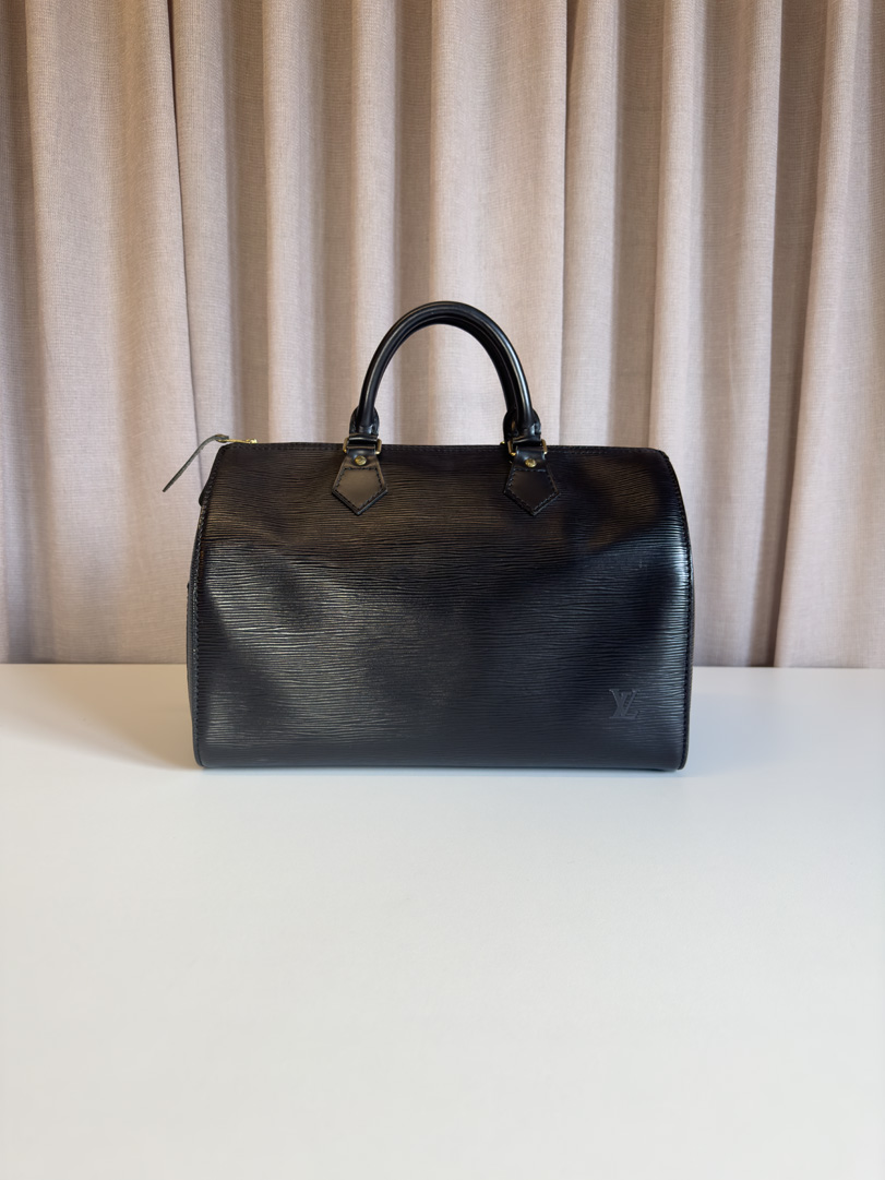 Louis Vuitton Epi Speedy Black