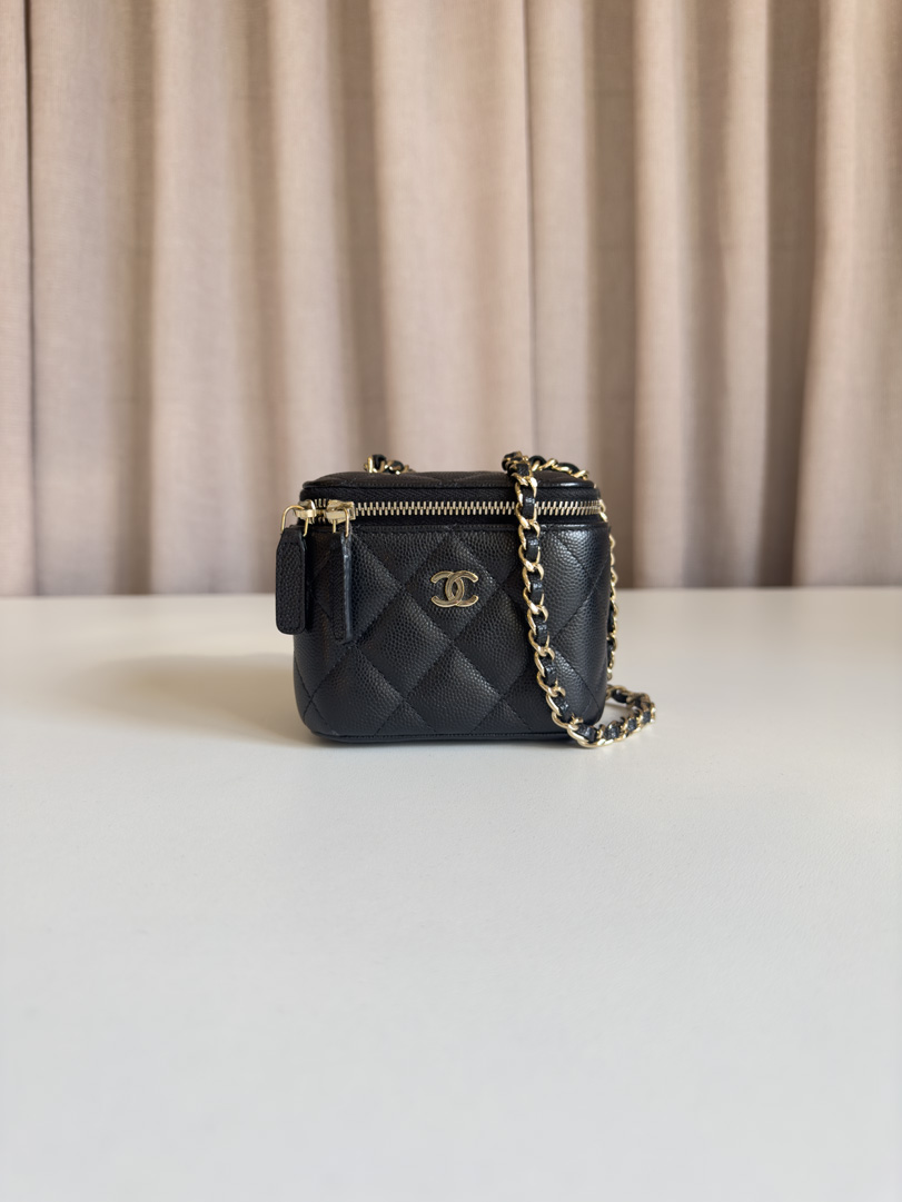 Chanel Black Vanity Bag