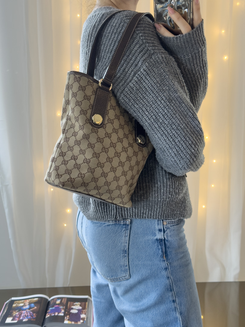 Gucci Canvas Mini Tote