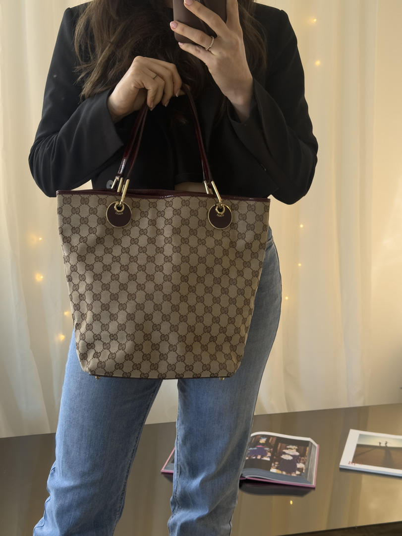Gucci GG Canvas Tote - Afbeelding 8