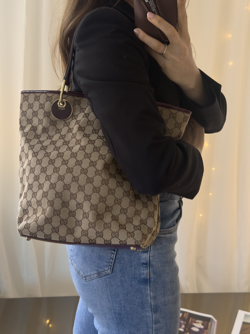 Gucci GG Canvas Tote
