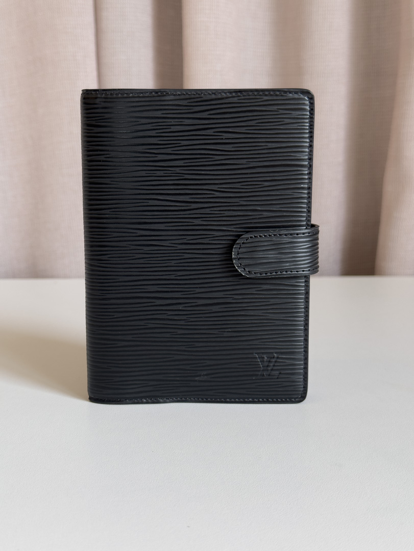 Louis Vuitton Black Epi Agenda Cover - Afbeelding 2