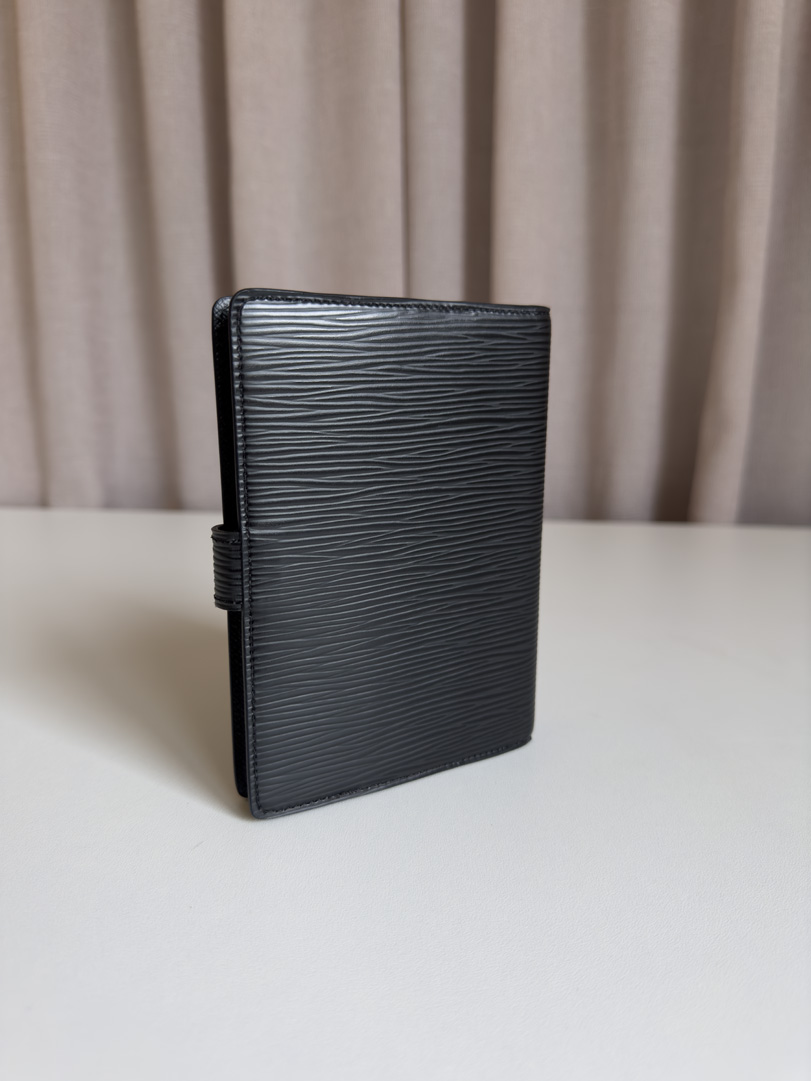 Louis Vuitton Black Epi Agenda Cover - Afbeelding 4