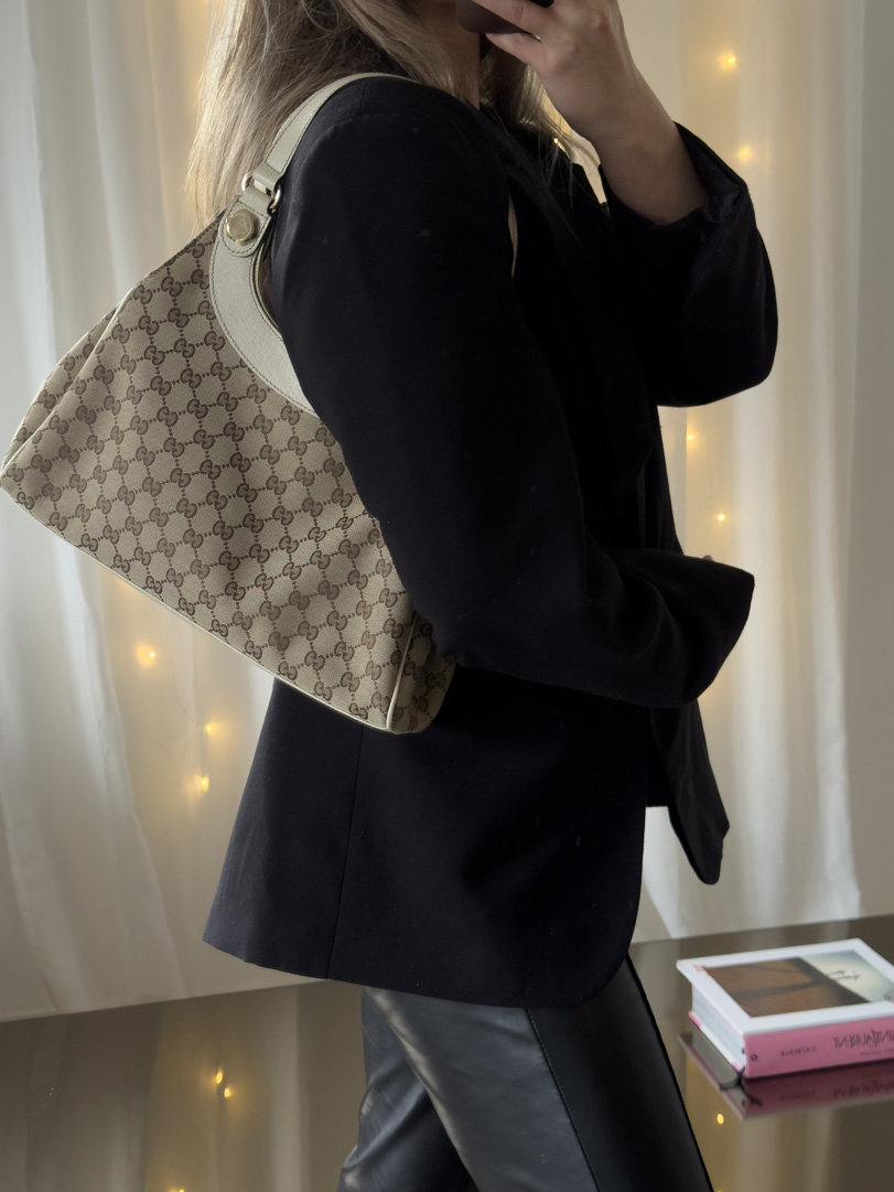 Gucci GG Canvas Charmy Bag