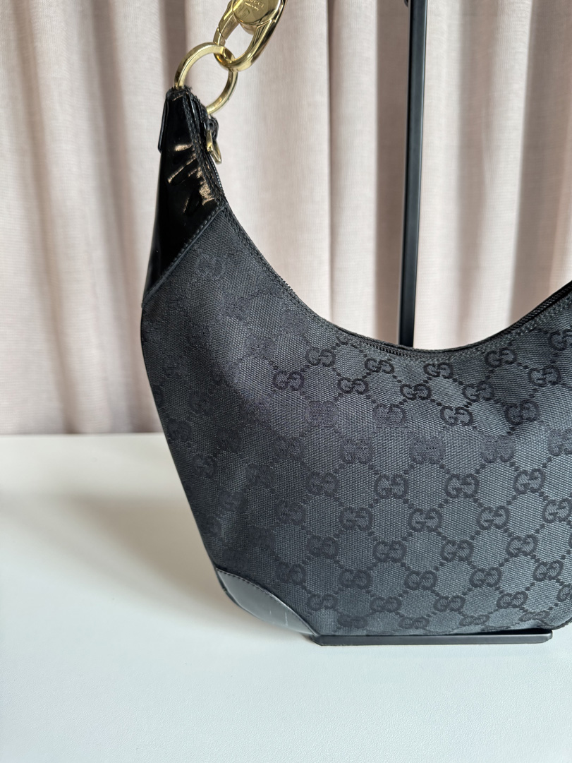 Gucci Black Shoulder Bag - Afbeelding 2
