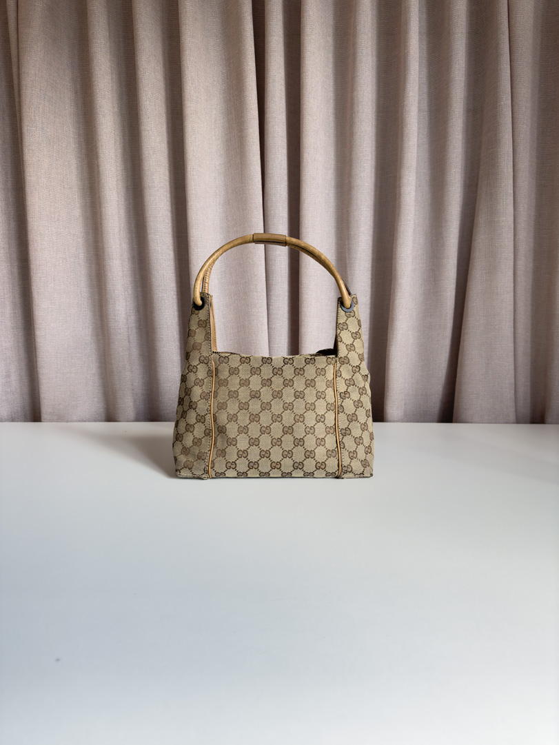 Gucci Canvas Shoulder Bag
