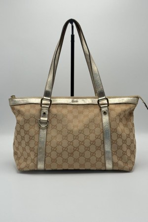 Gucci GG Canvas Shoulder Tote