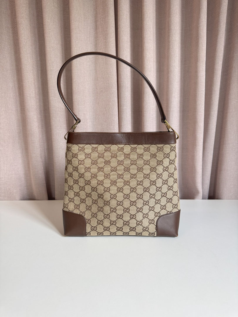 Gucci Canvas Shoulder Bag
