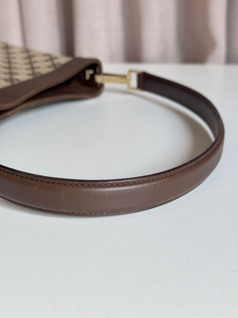 Gucci Canvas Shoulder Bag - Afbeelding 9