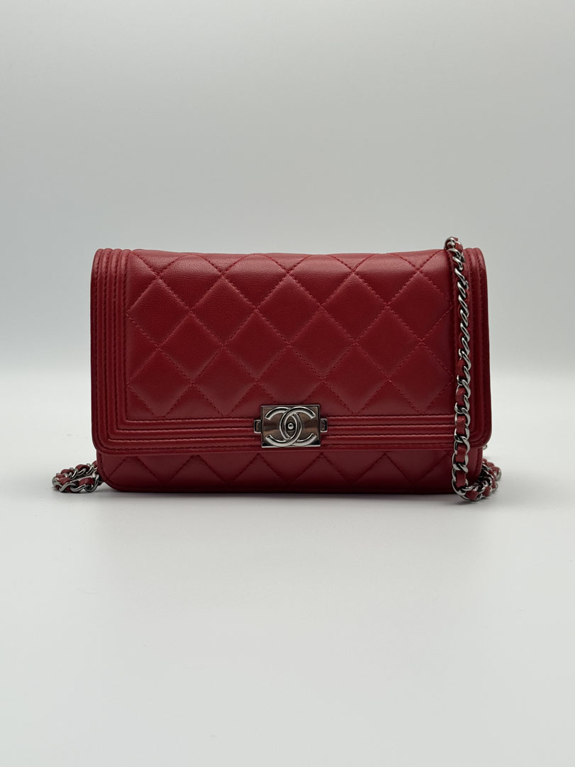 Chanel Boy Wallet On Chain