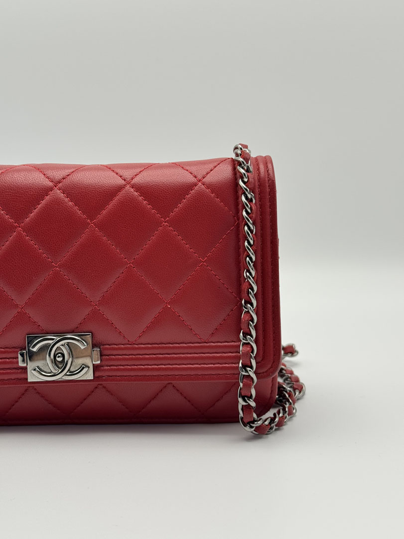 Chanel Boy Wallet On Chain