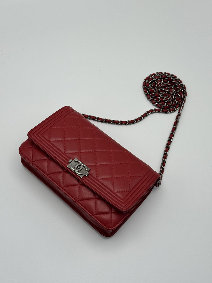 Chanel Boy Wallet On Chain