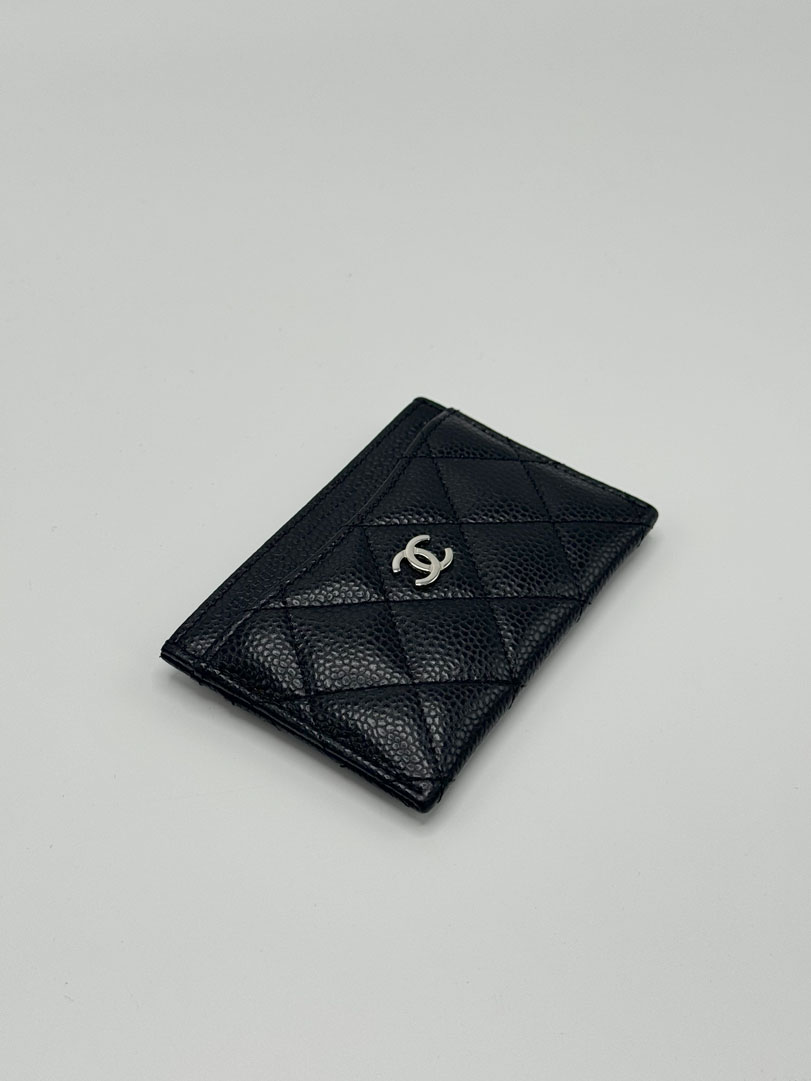 Chanel Caviar Leather Card Holder