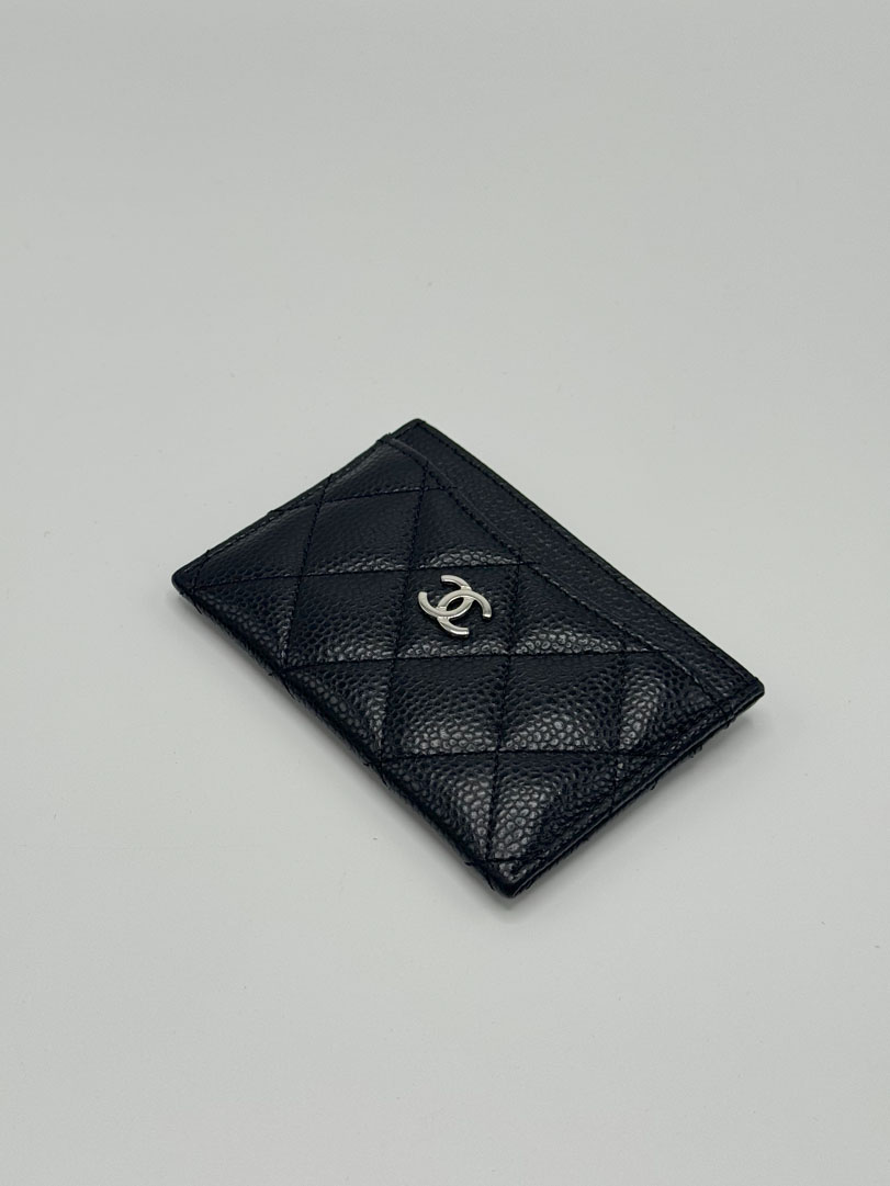 Chanel Caviar Leather Card Holder