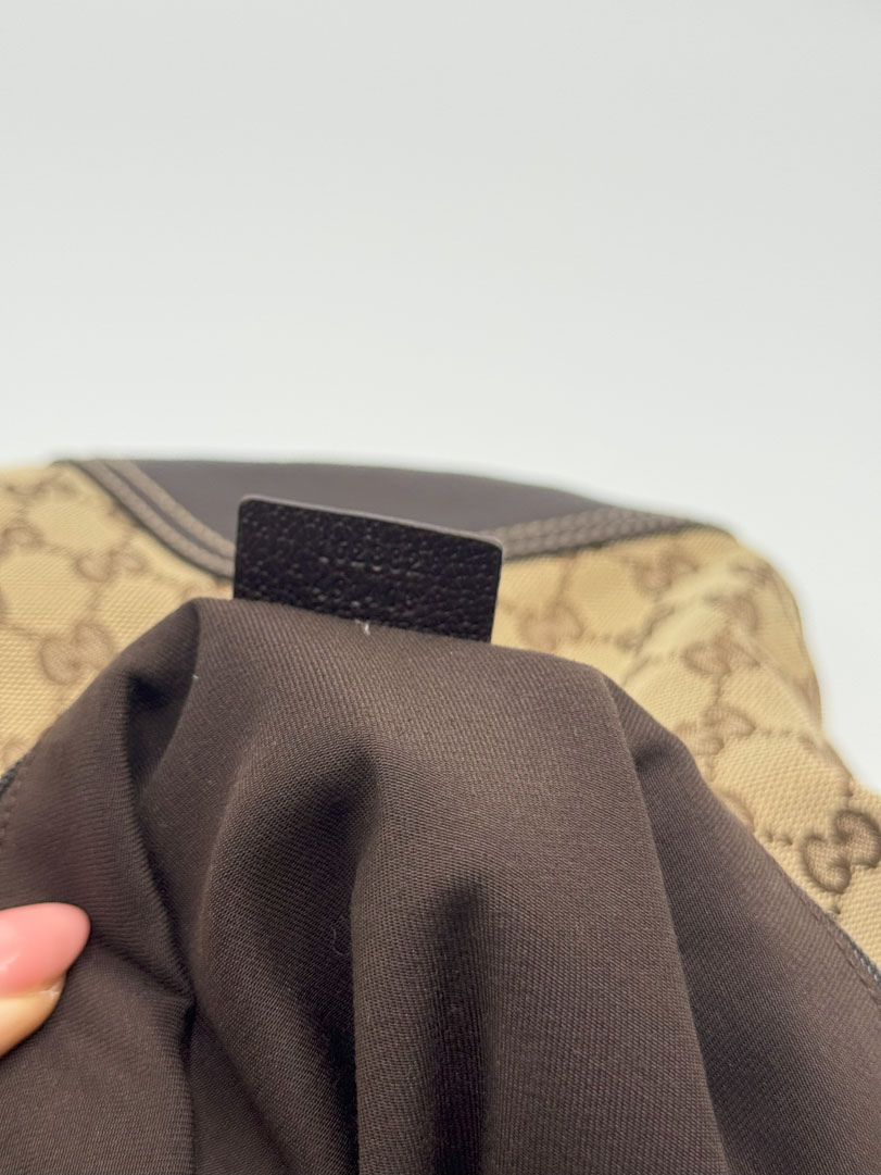 Gucci Canvas Shoulder Bag