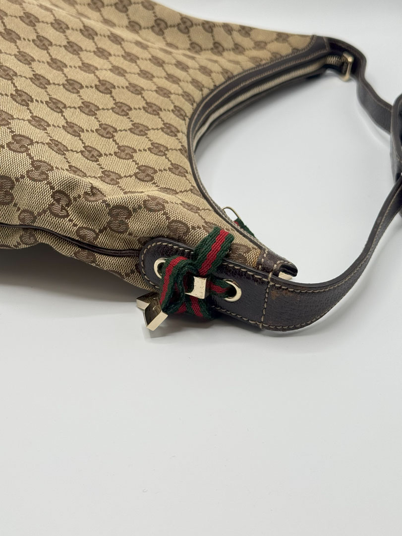 Gucci Canvas Shoulder Bag