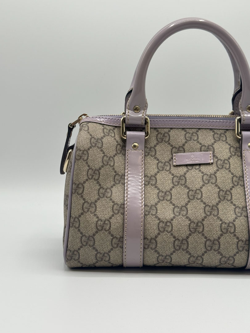 Gucci GG Supreme Mini Boston Bag