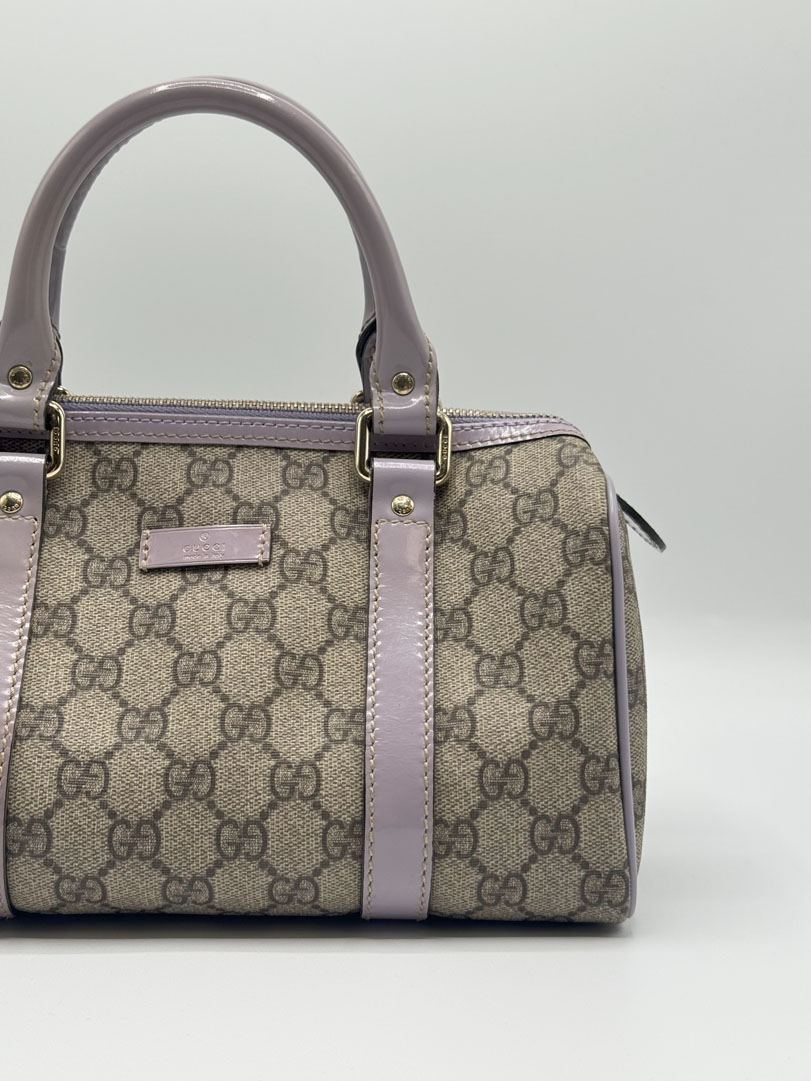 Gucci GG Supreme Mini Boston Bag