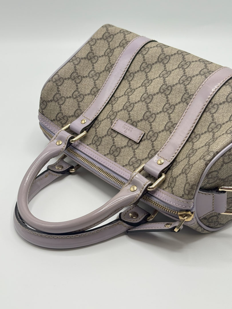 Gucci GG Supreme Mini Boston Bag