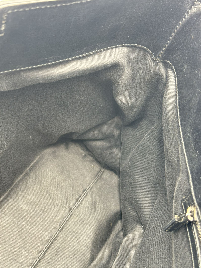 Gucci GG Canvas Hand Bag Black