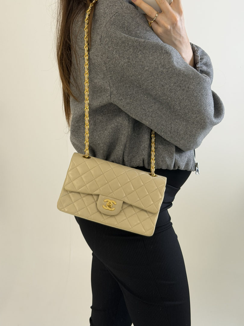 Chanel Double Flap Bag Small