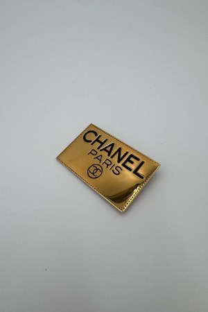 Chanel Plate Brooch