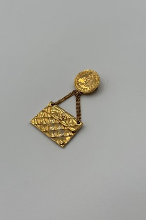 Chanel Bag Brooch
