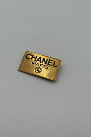 Chanel Plate Brooch