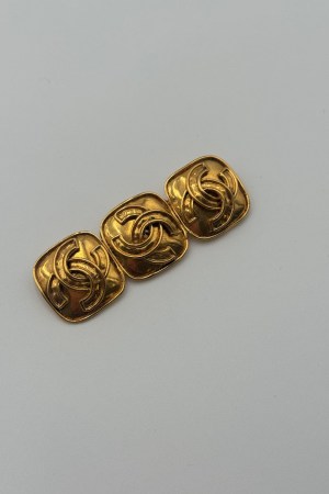 Chanel Triple Brooch