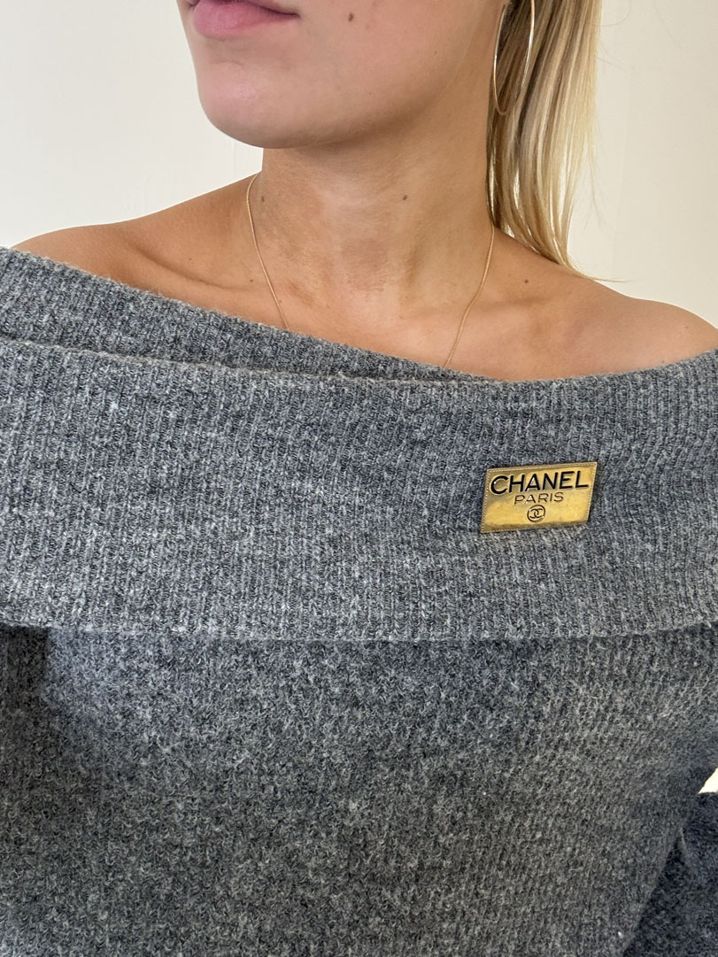 Chanel Plate Brooch