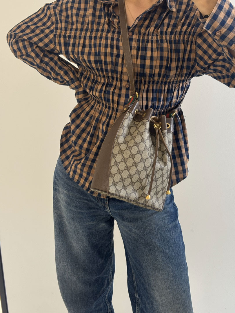 Gucci Supre Canvas Drawstring