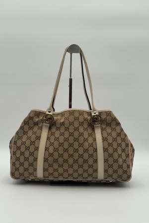 Gucci Twins Tote GG Canvas
