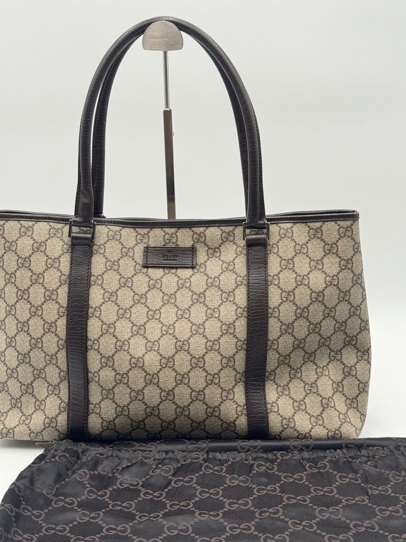 Gucci Supreme Canvas Tote