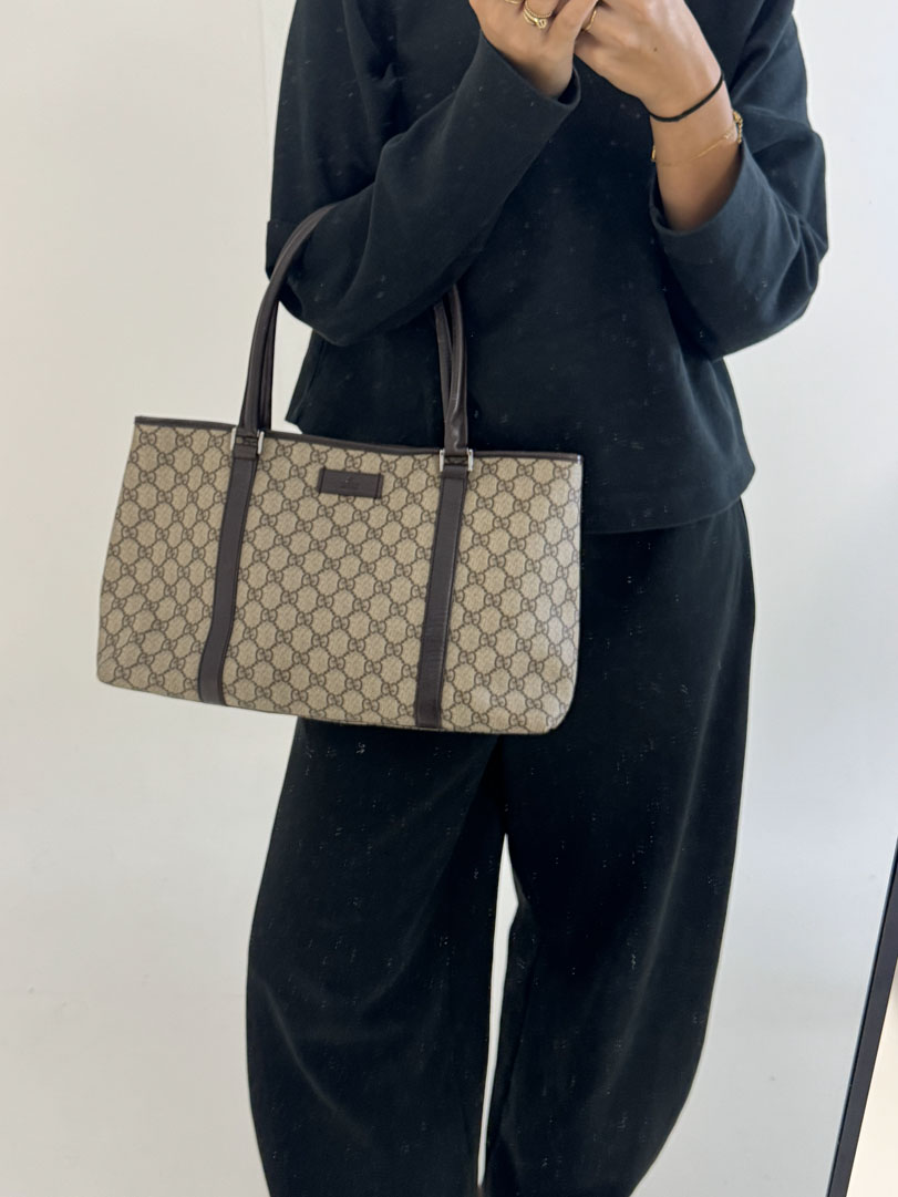 Gucci Supreme Canvas Tote