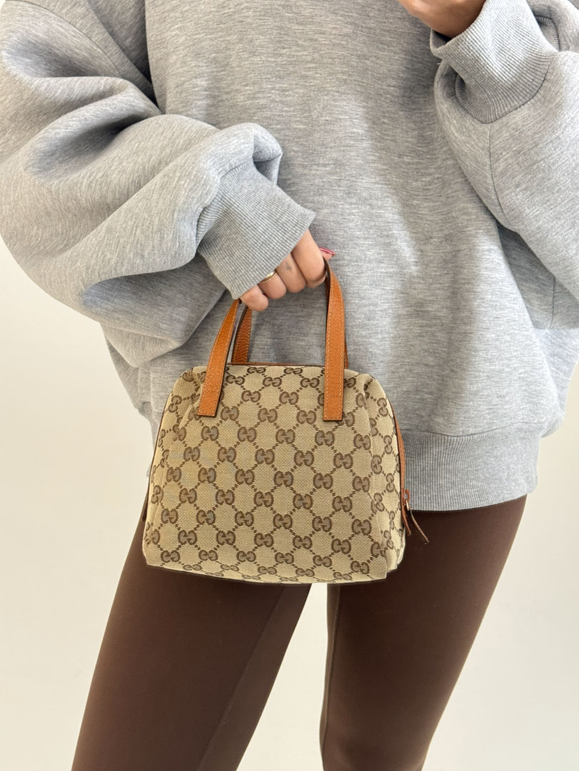 Gucci Mini Canvas Top Handle - Afbeelding 20