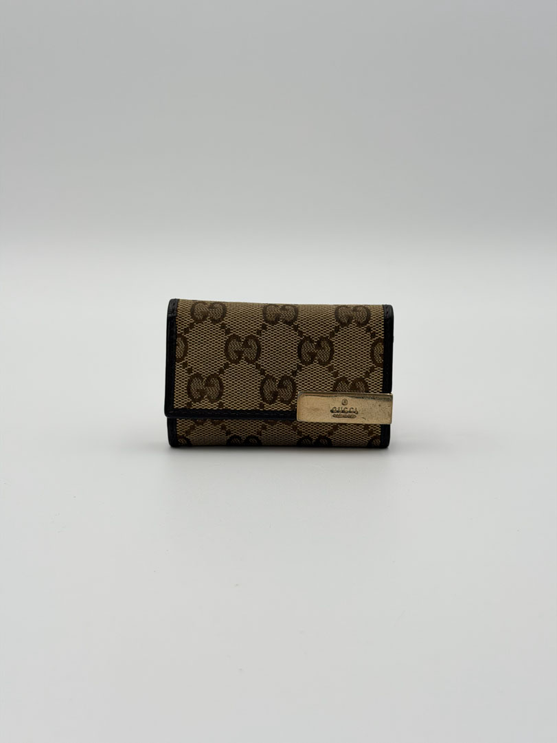 Gucci GG Canvas Key Case